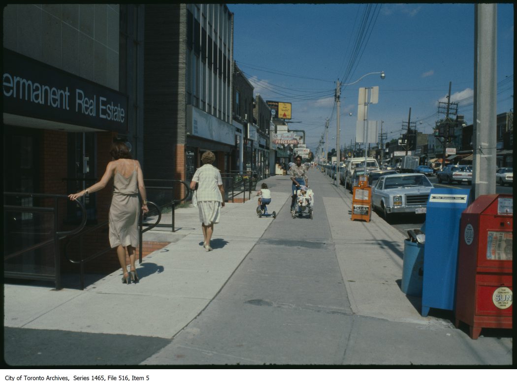 Historical Photo of Bayview Leaside