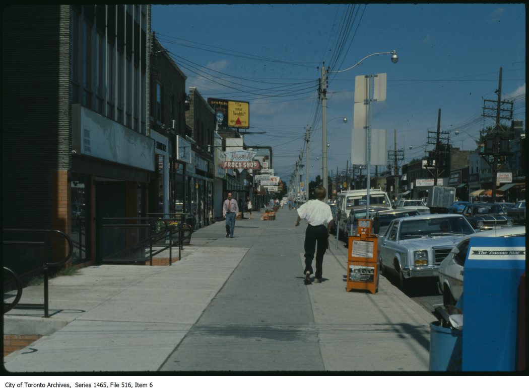 Historical Photo of Bayview Leaside